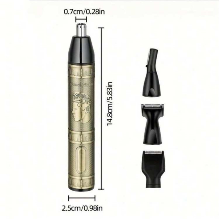 Máquina de afeitar eléctrica Máquina de afeitar Kit de belleza portátil para la cara, nariz, axilas, zona de bikini