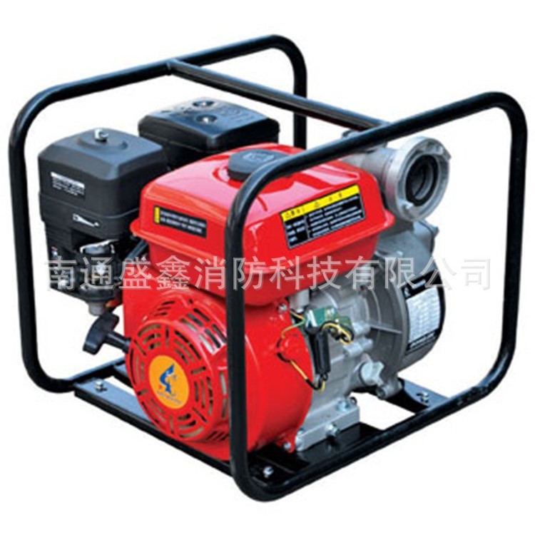 50bj32手抬消防泵国产动力6马力 手启动四冲程风冷排气自吸引水泵
