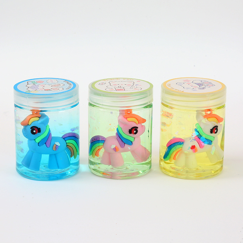 Pegamento espumoso de alto valor, muñeca de anime, juego de barro de cristal, no pegajoso, descompresión de manos, artefacto de curación, barro de juguete al por mayor