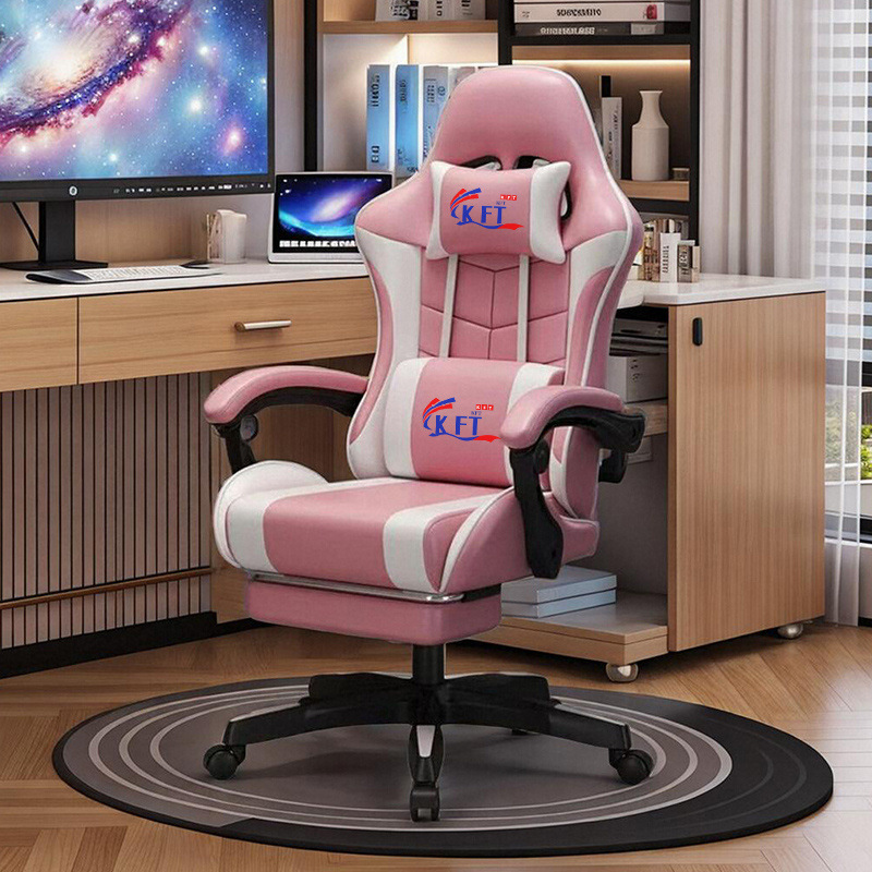 핫 판매 핑크 + 화이트 [발판 포함]