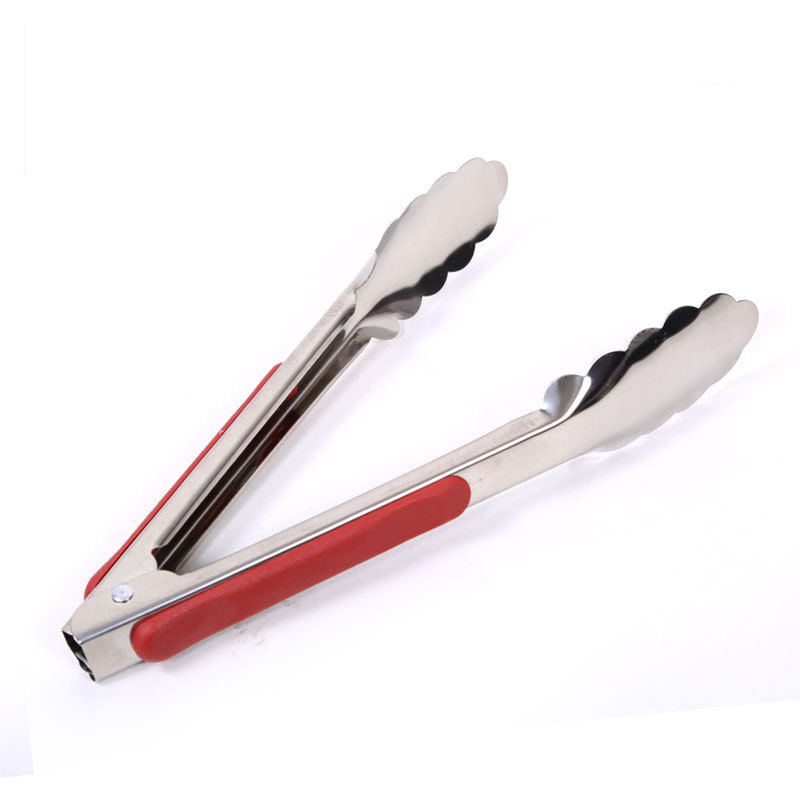 Cocina clip de comida de acero inoxidable para el hogar clip de barbacoa coreano clip de pan multifunción clip de buffet