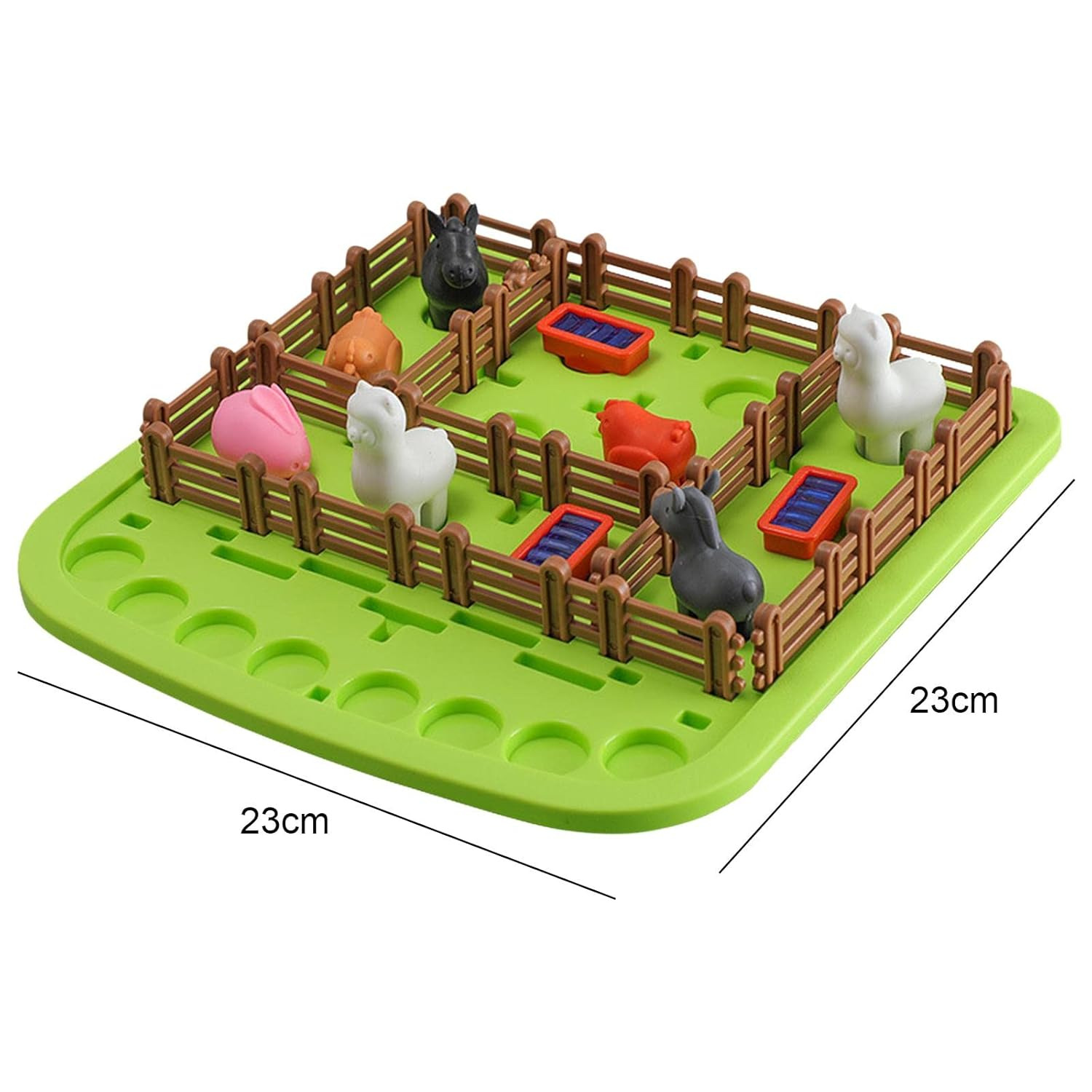 Granjeros inteligentes empalmado pensamiento lógico de los niños sentido espacial juguetes de entrenamiento de razonamiento de 4 - 12 años de edad despacho de aduanas juegos de mesa