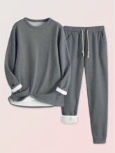 N 54765 Fleece Lined Long Sleeve Top ���޴���� ŷ���羳��