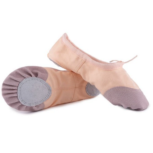 Детские танцевальные туфли, мягкие балетные туфли для тренировок, танцевальные туфли, женские туфли для йоги, легкие туфли на плоской подошве и низком каблуке