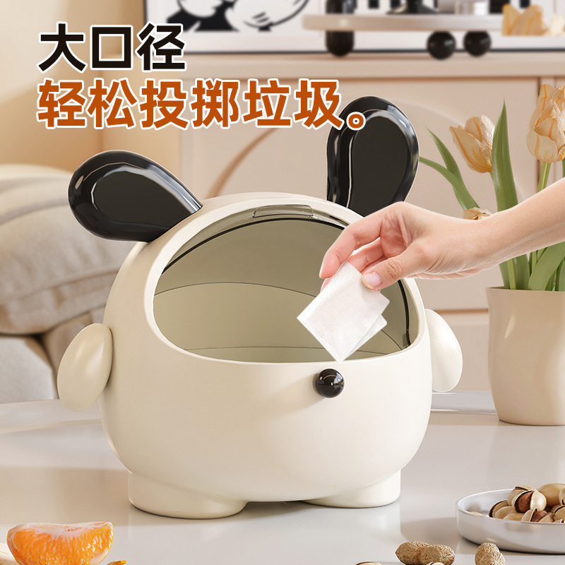 创意墩墩狗发饰盒桌面收纳大容量儿童女孩发圈头绳首饰收纳盒子|undefined