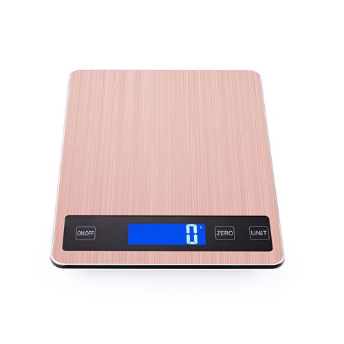 Cross-border new stainless steel household kitchen electronic scale baking food scale food scale small gram scale