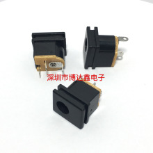 DC-0052电源插座/DC插座 三脚 平针/圆针 内芯针2.1MM 充电插座