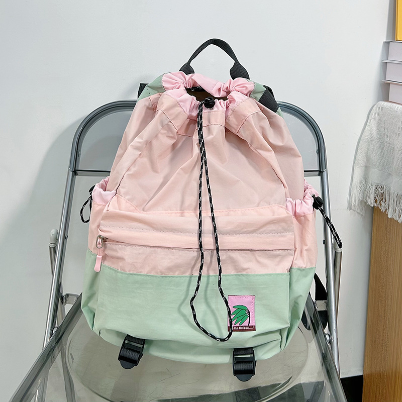 핑크와 그린 컬러