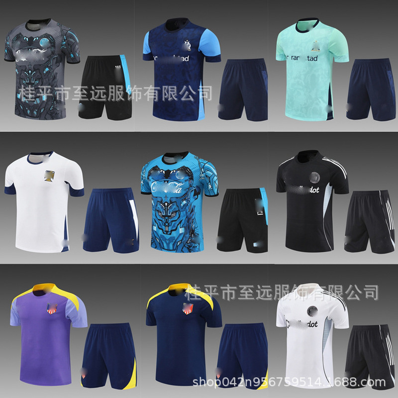 2526 Wholesale Club Football Uniforms Real Madrid Portugal Man L Madrid Cfc Miami Football Training Suit Set