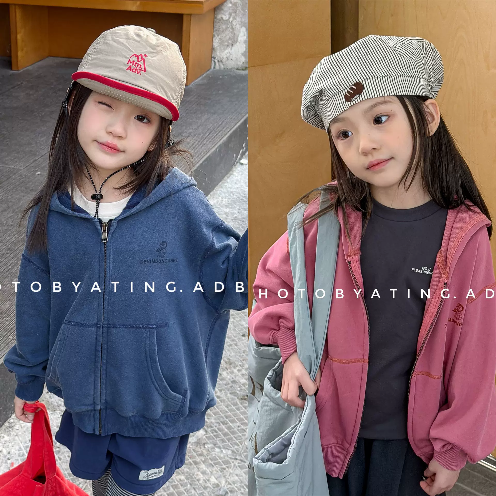 2026童装春季新款儿童春装韩版卫衣外套女童秋装男童开衫上衣7052