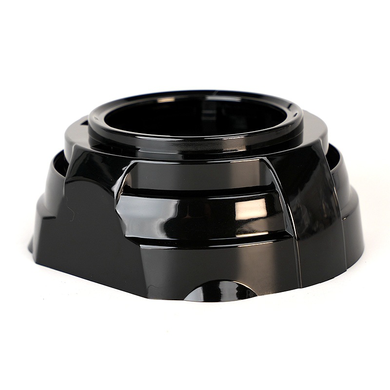 Venta al por mayor nuevo negro E02 cubierta decorativa coche faro modificado 3.0-pulgadas Q5 mar 5LED faro lente capucha