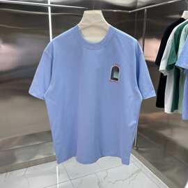 外贸新品卡萨布兰卡短袖 幻境之门字母logo印花个性CASA卡萨短袖T