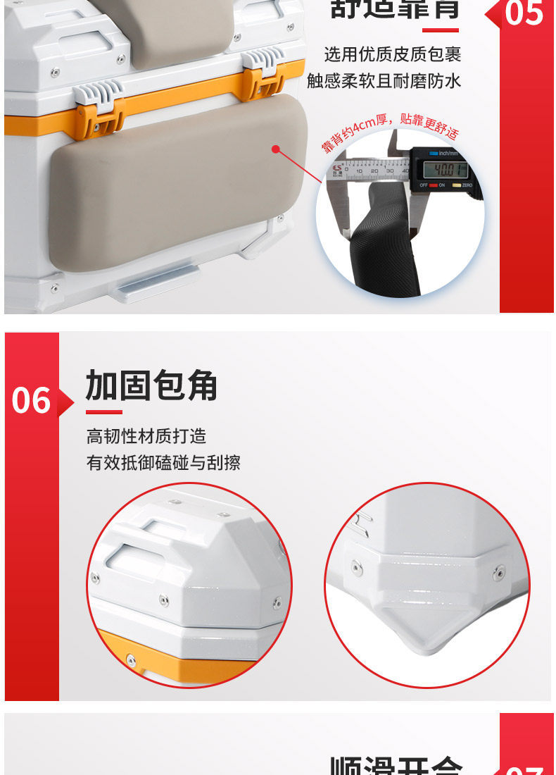 Wanlihao trunk is suitable for Niu K Citi/One motorcycle trunk, scooter, and electric vehicle rear trunk