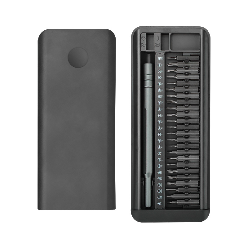 Juego de destornillador manual magnético transfronterizo 26 en 1 herramienta de reparación de desmontaje de tableta de computadora de precisión multifuncional