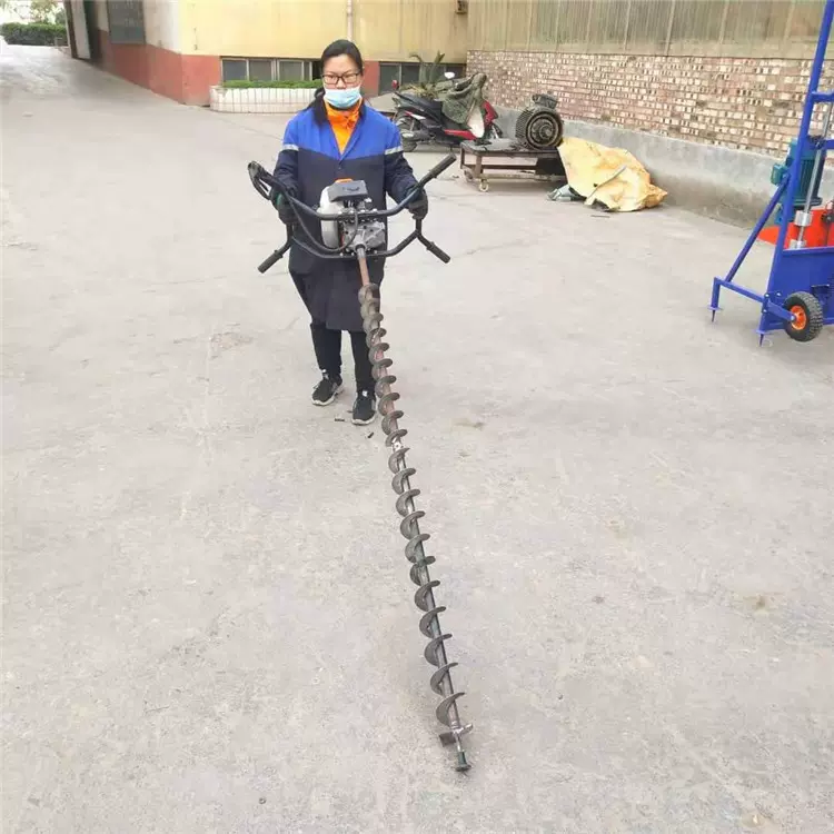 安装自来水管道地下打洞机护坡加固钻孔机地质钻机横向