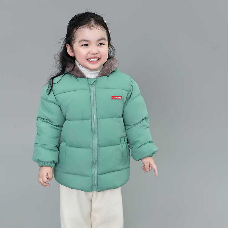 children's warm down jacket for boys with down