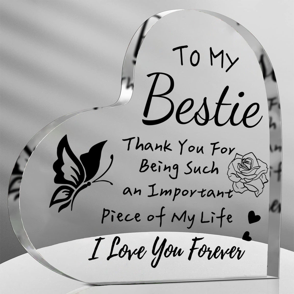 给女性生日的朋友礼物，给女性朋友的友谊礼物 - 女性闺蜜牌匾，