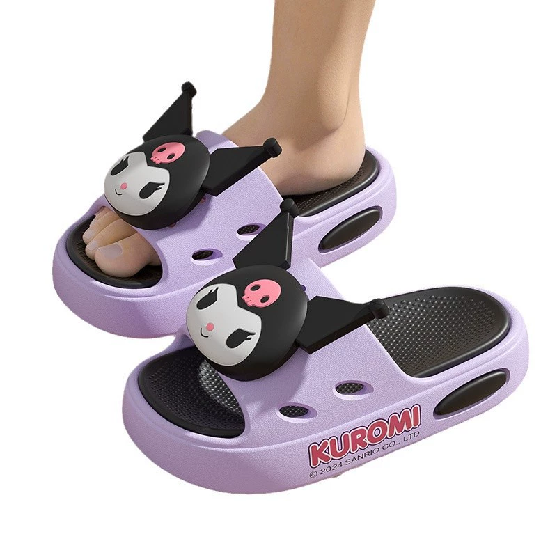 Slippers (Sanrio My Melody) Cute Cartoon Indoor Sandals, Cushioned Sole, Sizes 24–41