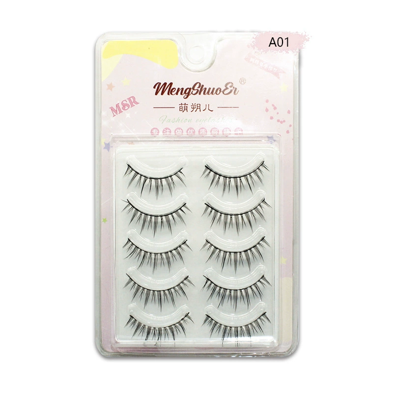 Little evil dense desire to fake eyelashes, прозрачные стержни, вся природная имитация женской группы новичок к cos Барби