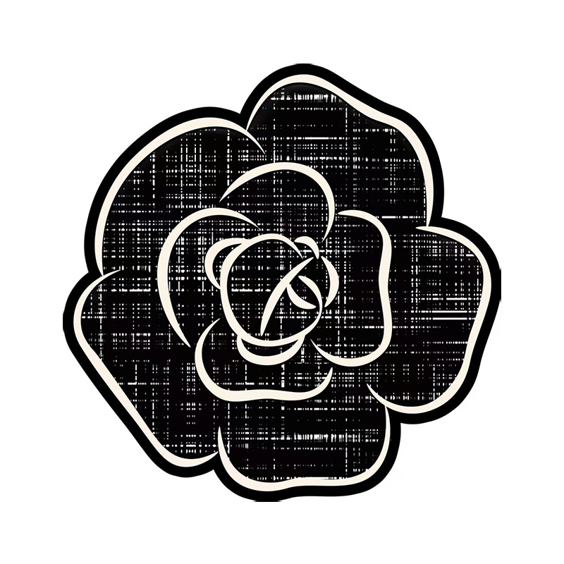 almohadilla de drenaje de camellia, cubiertos de cocina de alta calidad, almohadilla de secado fácil de cuidar, encimera antideslizante para artículos domésticos, almohadilla de tazón para el hogar