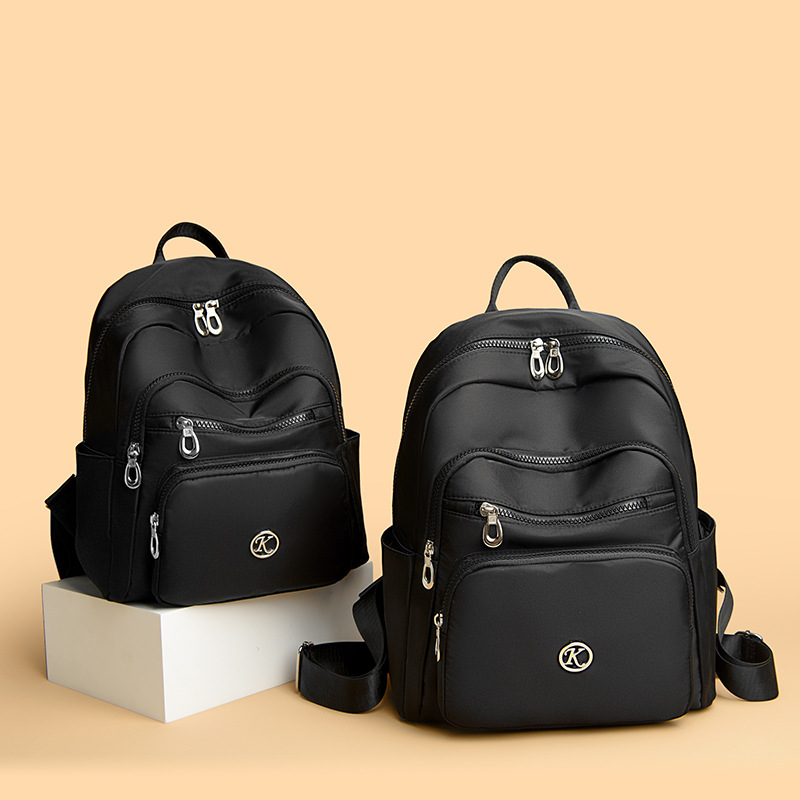 Oxford Fabric Backpack For Women - New Korean Style Fashion Simple Large Capacity Multifunctional Casual Travel Bag - Thumbnail 4