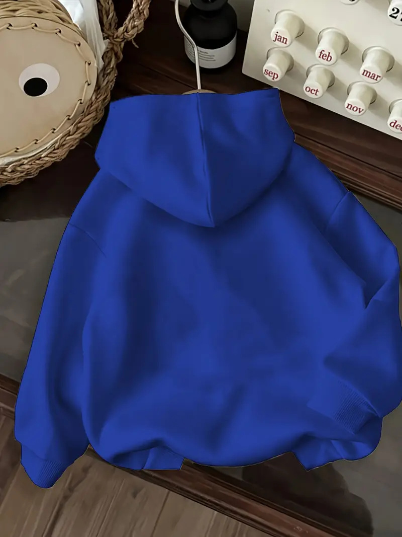 Men's Fleece Hoodie - Winter Korean Streetwear Pullover With Print (S-XXL) | Thick Warm Casual Sweatshirt​_ecoleips.com