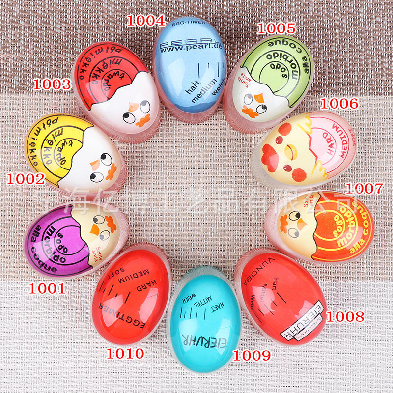 Mini huevo hirviendo temporizador creativo huevo hirviendo indicador resina huevo hirviendo temporizador personalizado temporizador de cocina