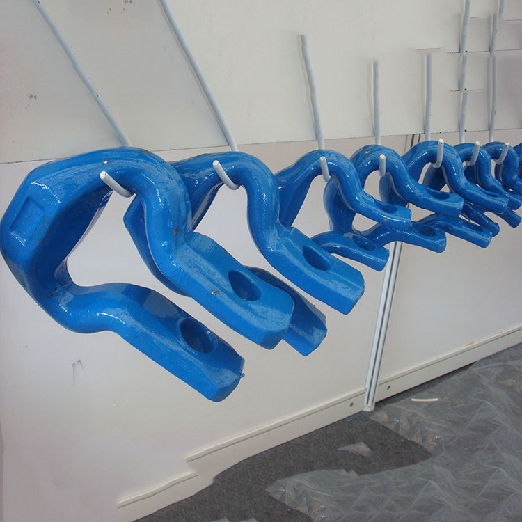 源头厂家供应合金钢锻造矿用连接环质量保障且耐拉