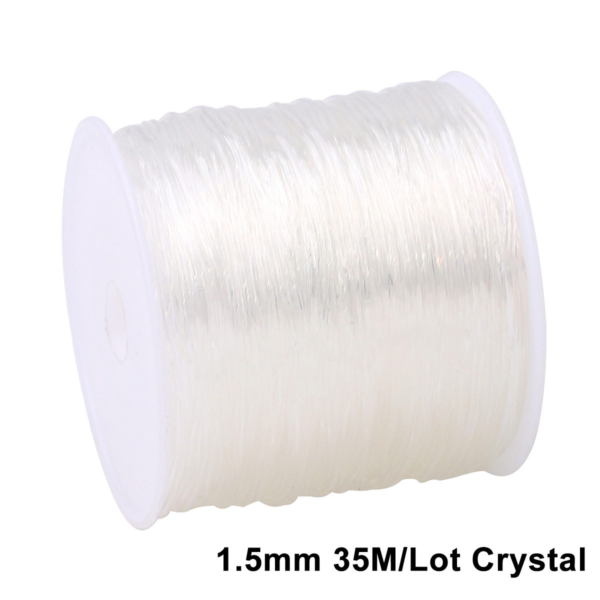 1.5mm transparent white about 35m /roll