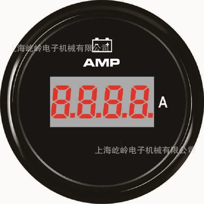 automobile instrument | Various Backlight Options - black-frame-black-bottom-digital-display-model