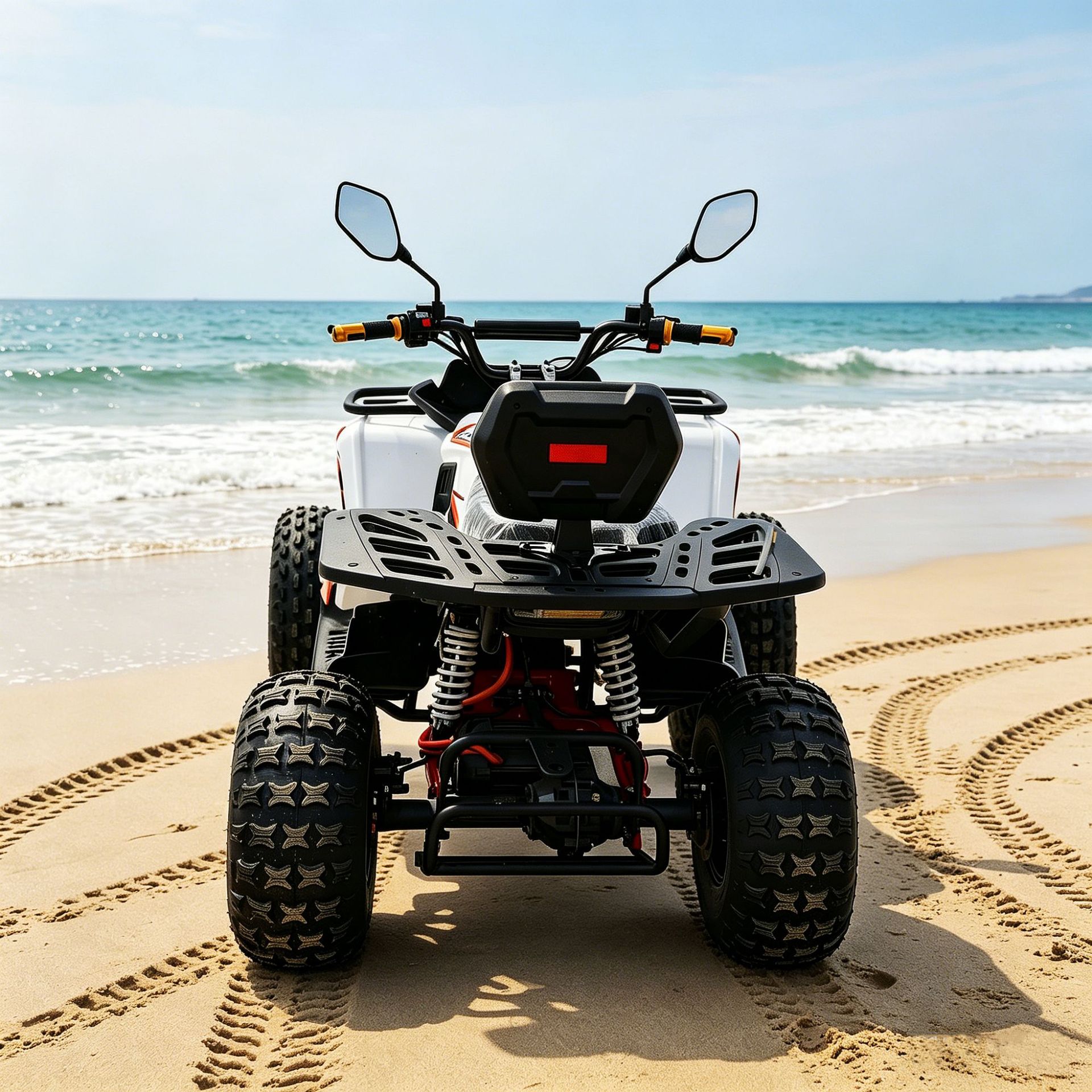 Shunrui brand electric sand bike, beach bike, four-wheel outdoor all-terrain vehicle, UTV, mountain off-road motorcycle
