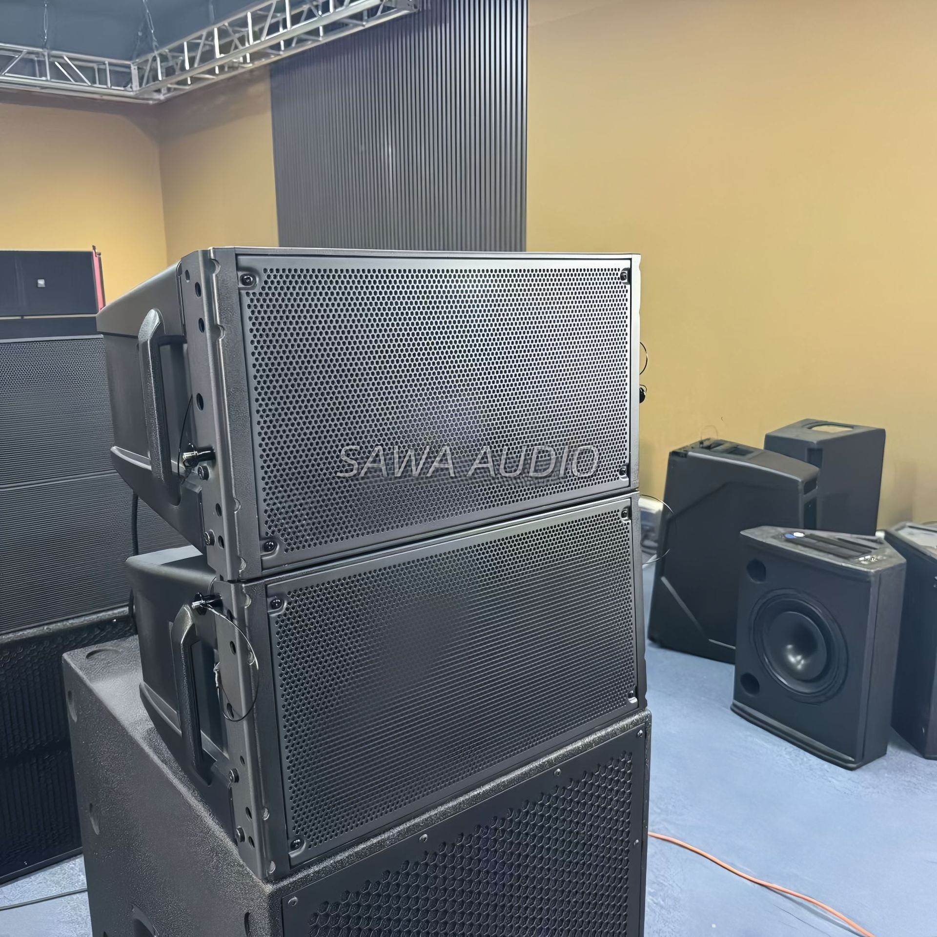 HDL 10A Linear Matrix Audio Professional Outdoor Stage Audio Professional Hotel instalación de sistema de audio de conferencia interior