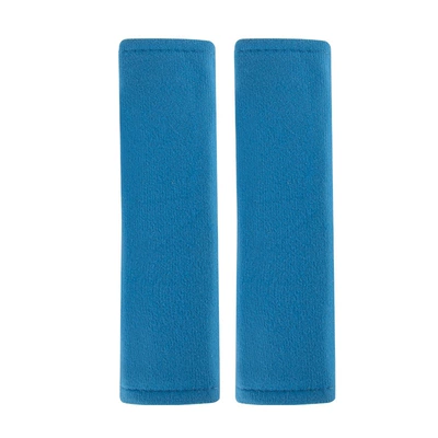 Car Seat Belt Shoulder Pads, Creative Car Interior Accessories, Car Seat Belt Protective Covers, Four-Season Children's Shoulder Pads (Seat belt shoulder pad) - light-blue