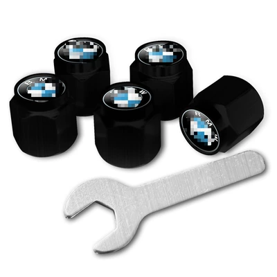 Suitable for Bmw Tire Valve Cap valve - suitable-for-bmwblack-5-pieces