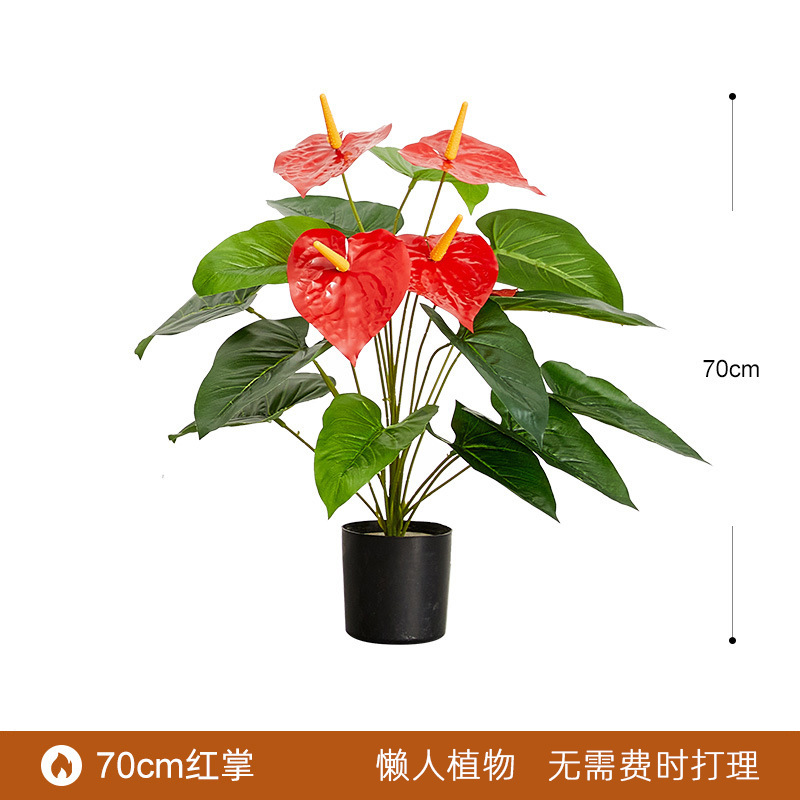 Planta verde artificial bonsai interior gran planta decoración fábrica al por mayor paraíso pájaro plátano decoración paisaje bonsai image 38