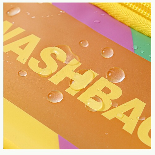 New makeup storage bag multi-functional travel outdoor cosmetic bag PU frosted visible colorful waterproof toiletry bag