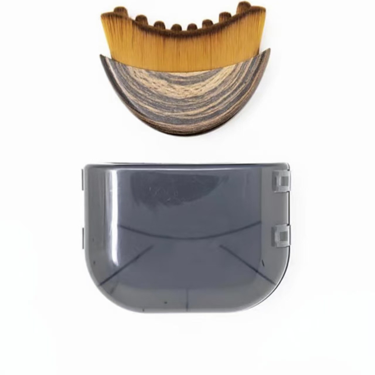 Cepillo de contorno linfático cepillo de maquillaje masaje facial cepillo de cuerpo cuidado facial contou linfático