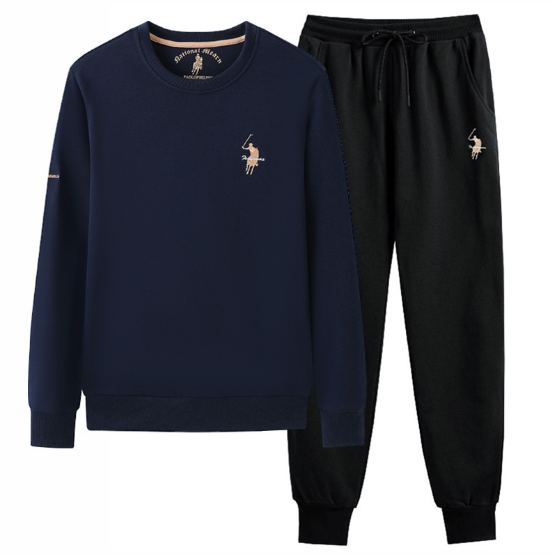 Authentic Paul Men's Sweatshirt Sports Suit Fashionable New Autumn and Winter Classy Men's Casual Long-Sleeved T-Shirt