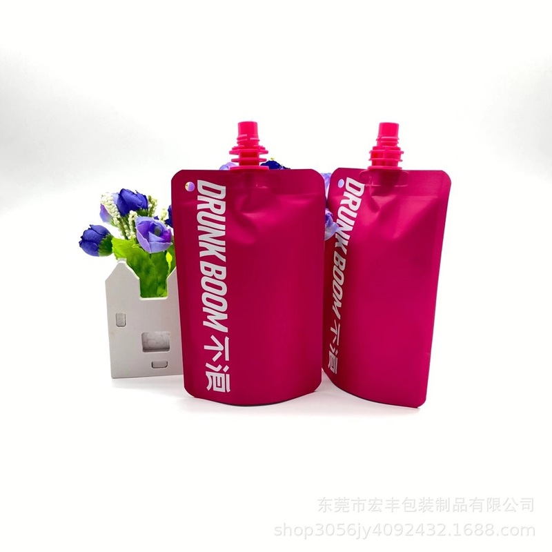 メーカー カラー印刷ゼリー ジュース飲料袋 250ml ミルクジュース袋 アルミ箔ノズル袋 スタンドアップパウチはカスタマイズ可能|undefined
