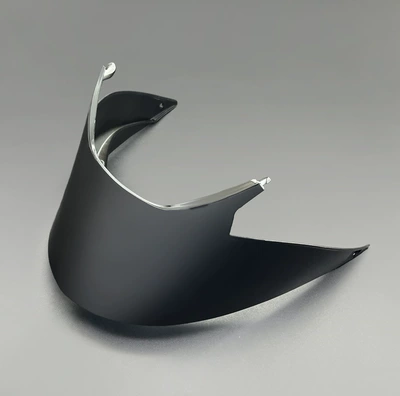 R50S Helmet Tail Wing Is Dəbilqə (Kaska) aksesuarları - r50s-round-tail-black-with-screws