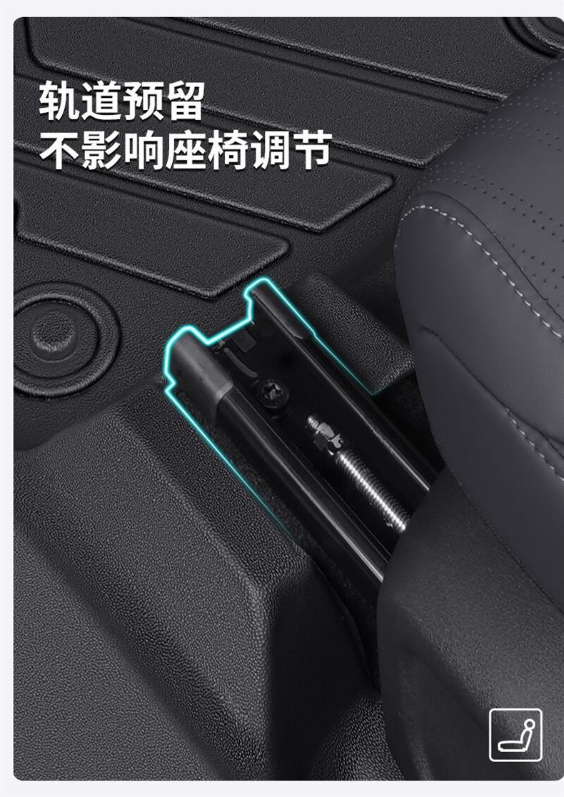 Suitable for 2026 Xingyue Li-HEV, full-coverage TPE floor mats, original factory carpet for the smart hybrid car