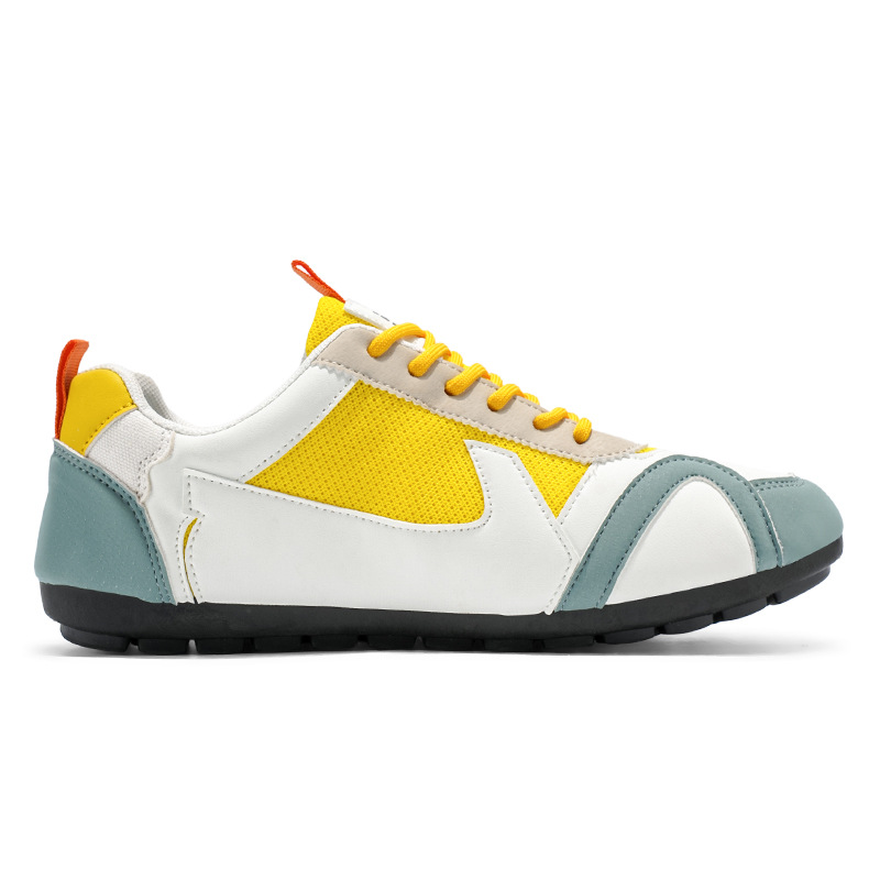 Zapatos de hombre de todo fósforo, zapatos deportivos, zapatos casuales, transpirables, fideos de malla voladores de verano, zapatos perezosos ligeros y simples para estudiantes