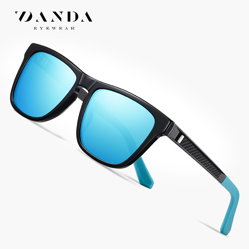 Nuevas gafas de sol polarizadas de hoja BC9109 gafas de sol de dos colores de moda para hombres gafas de sol de protección solar para exteriores