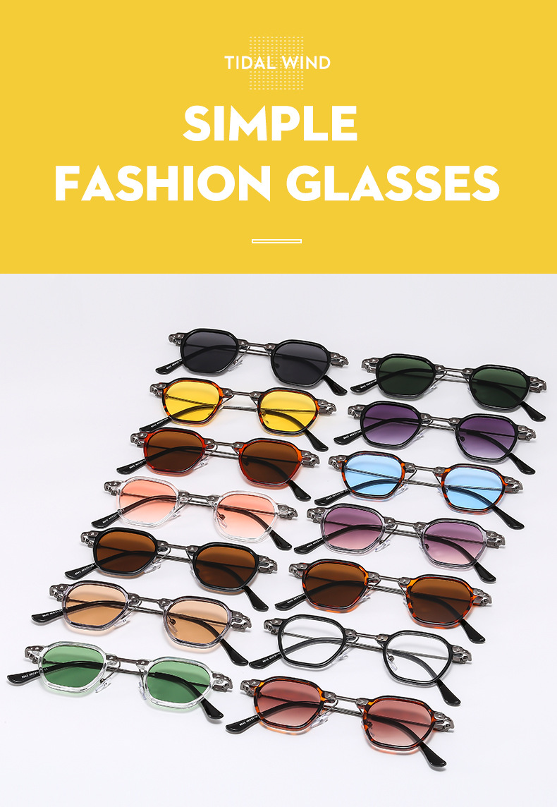 Square Hip-hop Sunglasses For Cycling Men Artistic Small Frame_voghion.com