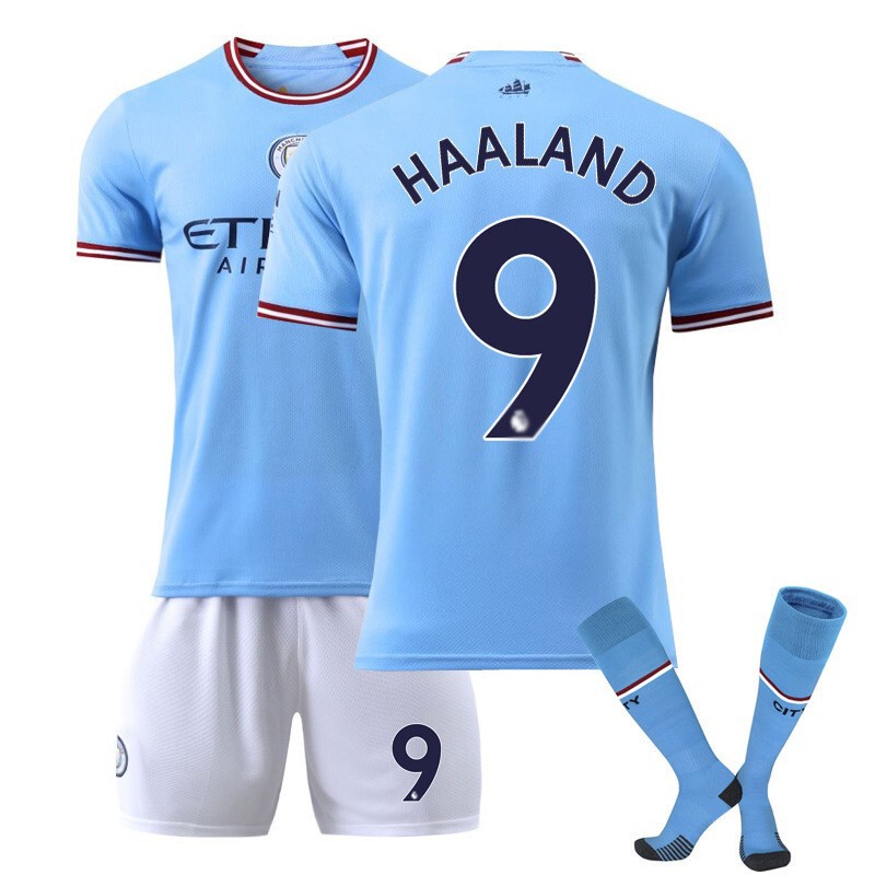 2223 Paris Messi No. 30 Jersey Manchester City No. 9 Real Madrid No. 10 Riyadh Main Barcelona No. 9 Children's Football Jersey 2223 Paris Messi No. 30 Jersey Manchester City No. 9 Real Madrid No. 10 Riyadh Main Barcelona No. 9 Children's Football Jersey