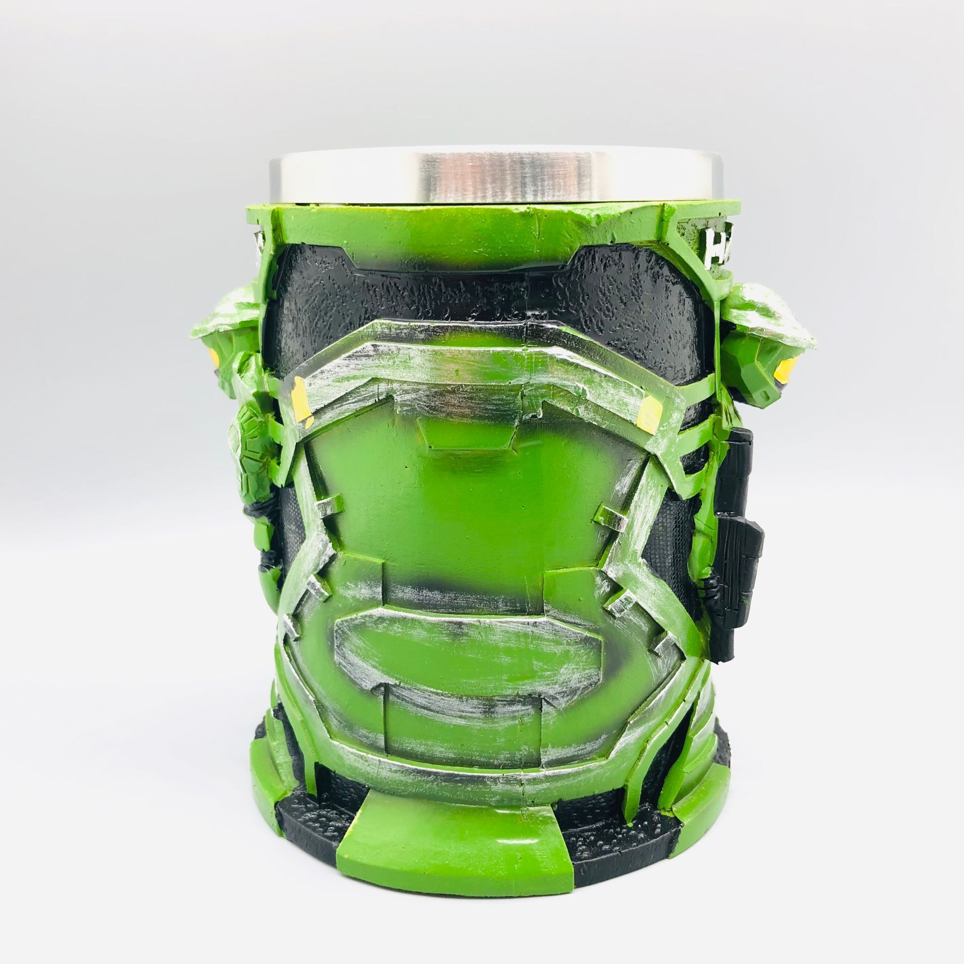 Halo Infinite officer Mark copa de vino verde soldado Master Chief Taza Tankard