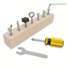 2026款 P978 TEMU外贸代发跨境新款儿童木制玩具工具套装