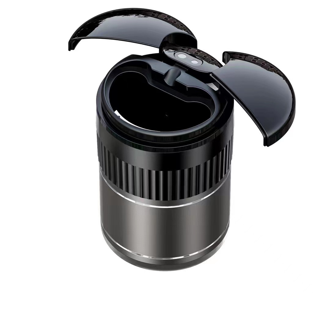 Smart Infrared | Qìchē Car ashtray - gray-infrared-a70-129mm83mm83mm