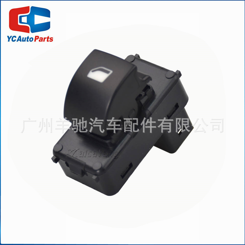 6554.QL Elevación de vidrio de ventana eléctrica interruptor único de 4 pines para Peugeot 207 WA WC Citroën C4
