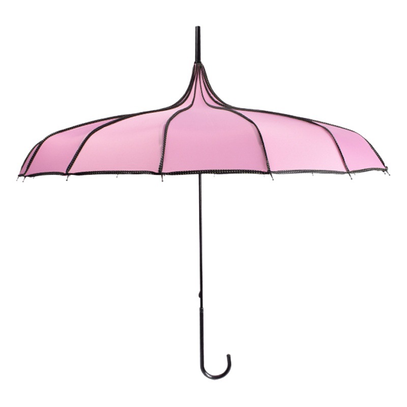 Palace pagoda umbrella South Korea creative umbrella 16-bone princess cake umbrella long handle umbrella sunny umbrella bride umbrella in stock wholesale